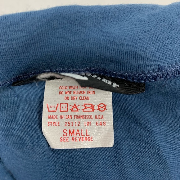 Bellwether Womens Blue Bike Cycling Jersey Shirt Small Vintage 90s Made in USA - Picture 5 of 8